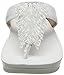 FitFlop New Women's Rumba Thong Sandal Urban White 7