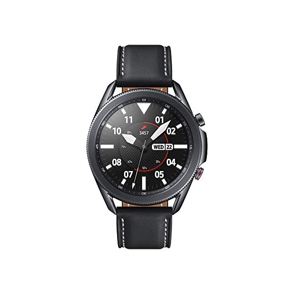 Samsung Galaxy Watch 3 Stainless Steel 45 mm Bluetooth Smart Watch - Mystic Black (UK Version)