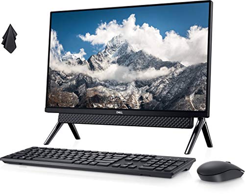 2021 Newest Dell Inspiron 5000 All in One Desktop 24" FHD Display, Intel Pentium Gold Processor 7505, 8GB DDR4 RAM, 256GB PCIe NVMe SSD, WiFi, Webcam, Wired Mouse&Keyboard, Win10 (Latest Model) - Image 2