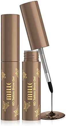 Mille 6D Tattoo Tint Brow Gel Waterproof Long Lasting (Mocha)