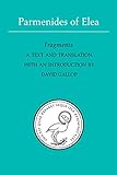 Parmenides of Elea: A text and translation with an introduction (Phoenix Presocractic Series)