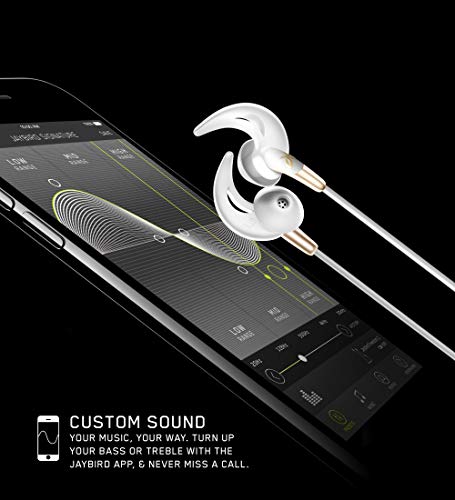 Jaybird FREEDOM 2 In-Ear Wireless Bluetooth Sport Headphones with SpeedFit – Tough All-Metal Design – Gold (Certified Refurbished)
