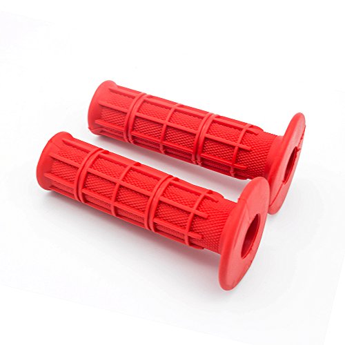 FXCNC Racing Universal Dirt Bike 7/8" Motorcycle Hand Grips Handlebar End Cap Plug Slider Standard Bars For HONDA CRF150F CRF230F CRF250F CRF450F Kawasaki Suzuki Yamaha YZ125 YZ250 YZ426F 450F