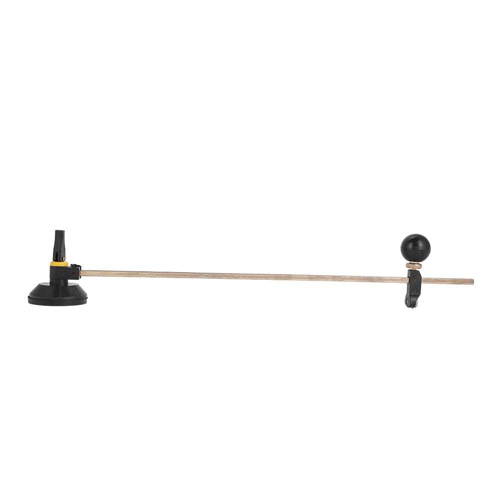 Glass Compasses Cutter, Glass Cutter 6 Wheel Compasses Circular Cutting Cutter with Suction Cup Circle for Professional Glass Cutters(80cm)
