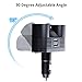 MEIDI 80W 2-Socket Cigarette Lighter Adapter 12V/24V DC Outlet Splitter with 3.4A Dual USB Car Charger Compatible iPhone iPad Android Samsung GPS Dash Cam and More (Black)