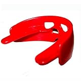 Bestseller Breathable Strapless Dual Mouth Guard Specially Designed For Athletes and Orthodontic Braces Wearers - Red by OrthoGuard