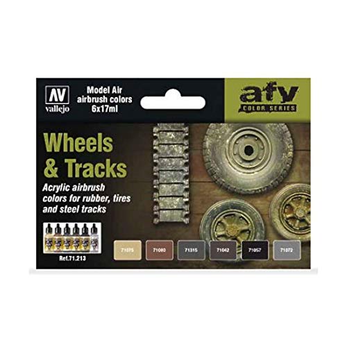 Model Air - Sets AFV Color Series - Wheels & Tracks