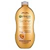 Garnier Summer Body Gradual Self Tan Moisturiser Dark, Hydrating Tanning Lotion for a Glowing Sunkissed Tan 400ml