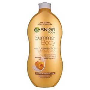 Garnier-Summer-Body-Gradual-Tan-Moisturiser-Deep-400-ml-For-A-Radiant-Sun-Kissed-Glow-Suitable-For-Face-Body-24-Hour-Hydration-A-Natural-Even-Tan-Fast-Absorption-Vegan-Formula Garnier Summer Body Gradual Self Tan Moisturiser Dark, Hydrating Tanning Lotion for a Glowing Sunkissed Tan 400ml