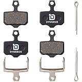 Dymoece 2 Pairs Semi-Metallic Bicycle Disc Brake Pads for Avid Elixir 1 3 5 7 9 R ER CR Mag Sram XO XX X7 X9 XXWC DB1 DB3 DB5