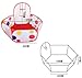 ISusser Kids Ball Pit Ball Tent Toddler Ball Pit with Basketball Hoop for Toddlers 4 Ft/120CM (Balls not Included)