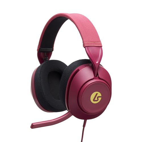 Casque-Micro de Jeu Filaire LucidSound LS10X Gen 2 pour Xbox Series X|S - Rubis, sous Licence Officielle, Grand Confort, Commandes Audio Rapides, Audio Premium, Micro à basculement