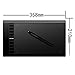 Ugee M708 Graphic Drawing Pen Tablet with 10×6 Inch Large Working Area (Black Color)