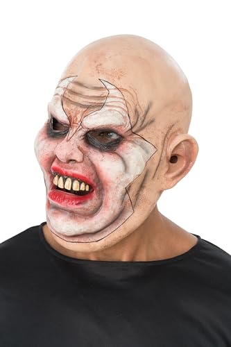 - Máscara de látex «Psycho» para adultos, máscara de terror