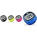3DTriFit 3D Pedometer Activity Tracker | Best Pedometer for Walking with Pause Function & 7-Day Memory for Men & Women. Fitness Tracker Accurately Monitors Steps, Calories Burned, Distance & Speed.