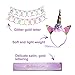 Unicorn Birthday Party Supplies And Decorations Kit – Magical Party Favors For Girls Birthdays with Gold Unicorn Themed Headband, Birthday Banner, Birthday Girl Sash, Bracelet Kit, Keychains