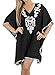LA LEELA Women's Swim Cover Up Beachwear Bikini Tunics 2X-3X Moonlight AC750