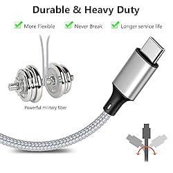 Puxnoin Multi Charging Cable, USB C Splitter