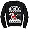 TeeStars - Kung Fu Santa Ugly Christmas Sweater Funny Youth Kids Sweatshirt