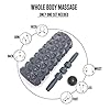 FitBeast Foam Roller Set 2 in 1 for Deep Tissue Muscle Massage, Trigger Point Foam Roller Massage Stick and Massage Ball…