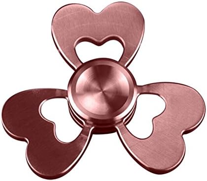 SexyGirl nti-Anxiety Clover 360 Spinner Focusing Fidget Toys 3D Figit Premium Quality EDC Focus Toy for Kids Adults Stress Reducer Relieves ADHD Boredom Killing Time Great Gift Pink
