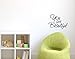 Stickerbrand You are Beautiful Motivational Quote Wall Decals Sticker for Mirror, Windows or Walls Decoration Decor #6083s 6x8 (Black)