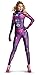Disguise Women's Pink Ranger Movie Bodysuit Costume, Medium