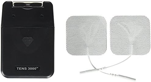 Max-Tens 1000 Dual Channel TENS with 3 modes - variable pulse width and pulse rate - 3 time settings supplied with hard carry case by The Tens Company