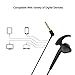 Earphones, Vomach In Ear Headphones with Microphone Wired Earbuds with Mic for iPhone Android Computer