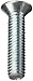 Small Parts Class 4.8 Steel Machine Screw, Zinc Plated Finish, Flat Head, Phillips Drive, Meets DIN 965, 8mm Length, M3-0.5 Metric Coarse Threads (Pack of 100)