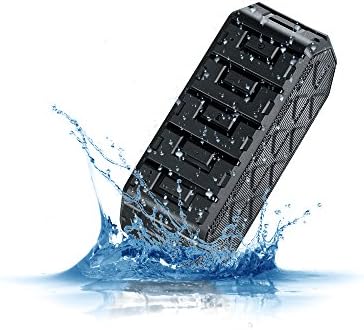 Rexso Waterproof Portable Bluetooth Speakers for Outdoor, Waterproof Wireless Speaker with Dual-Driver Crystal Clear Sound and Premium Bass 24-Hour Playtime&amp;Built-in Mic&amp;up to 66-foot Bluetooth Range
