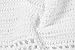 Creabygirls Womens Cute Off The Shoulder Crochet Lace Up Crop Top (White, L)