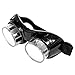 Light Up Glasses, M AOMEIQI LED Glasses for Class Events School Evening Club Activities Corporate Events Million Night Party Games Cheer, LED Goggles Black (black)