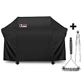 Kingkong 7109 Premium Grill Cover for Weber Summit 600-Series Gas Grills Including Grill Brush and Tongs