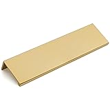goldenwarm 10 Pack Gold Finger Edge Pulls Drawer