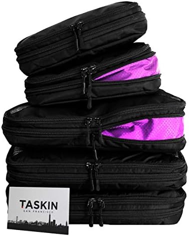 Taskin | Compression Packing Cubes | Genuine YKK Zippers 1 Taskin | Compression Packing Cubes | Genuine YKK Zippers