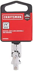 CRAFTSMAN Universal Joint Socket, 1/4-Inch Drive