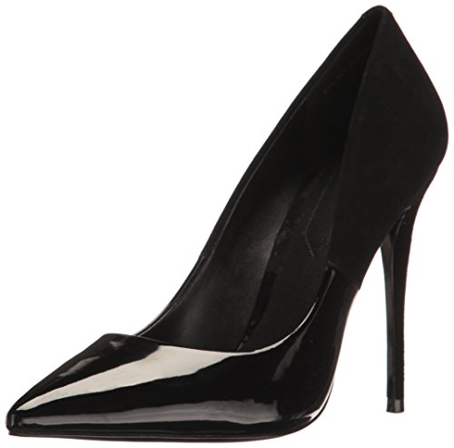 Aldo women s stessy dress pump, black suede, 8 b us