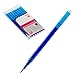 ParKoo Gel Ink Refills Compatible with FriXion and Friction Erasable Gel Pens, Fine Point 0.7 mm, Total 9 Blue Refills Value Set