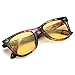 Myiaur Night-Driving Glasses for Women, Polarized Yellow Driving Glasses, Anti Glare Night-Vision Glasses for Driving