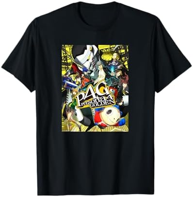 Amazon.com: Persona 4 Golden All Characters Keyart ATLUS T-Shirt
