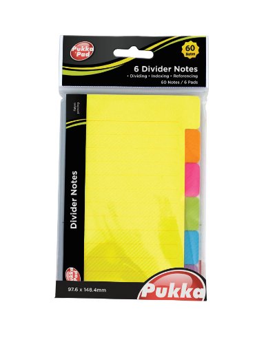 Pukka Notes, Divider Notes