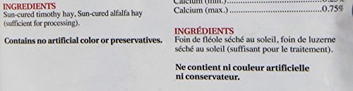 Kaytee Natural Timothy Blend Cubes for Rabbits & Small Animals, 1 Pound