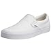 Vans Unisex Classic Slip-On Skate Shoe (7 B(M) US Women / 5.5 D(M) US Men, True White)