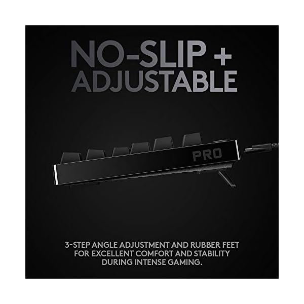 Logitech G PRO Mechanical Gaming Keyboard, Ultra Portable Tenkeyless