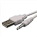 3.5mm Male AUX Audio Plug Jack to USB 2.0 Converter Cable Cord Apple Ipod MP3 Audio Cable Line