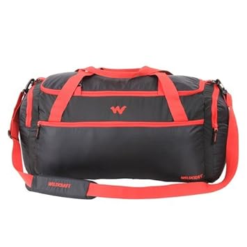 Wildcraft Nylon 46 cms Black Travel Duffle (8903338097204)