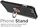 Aduro Phone Ring Holder [3-in-1] - Phone Ring, Phone Stand, Phone Car Vent Mount, Finger Grip Phone Holder for All iPhone, Samsung Galaxy (Rose Gold)