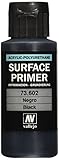 Vallejo Black Primer Acrylic Polyurethane, 60ml