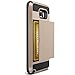 Note 5 Case, TekSonic Samsung Galaxy Note 5 Case (Gold) [Card Slide Slot][Drop Protection][Heavy Duty][Wallet] Full Cover Protection Tough Case for Samsung Galaxy Note 5 (Golden)